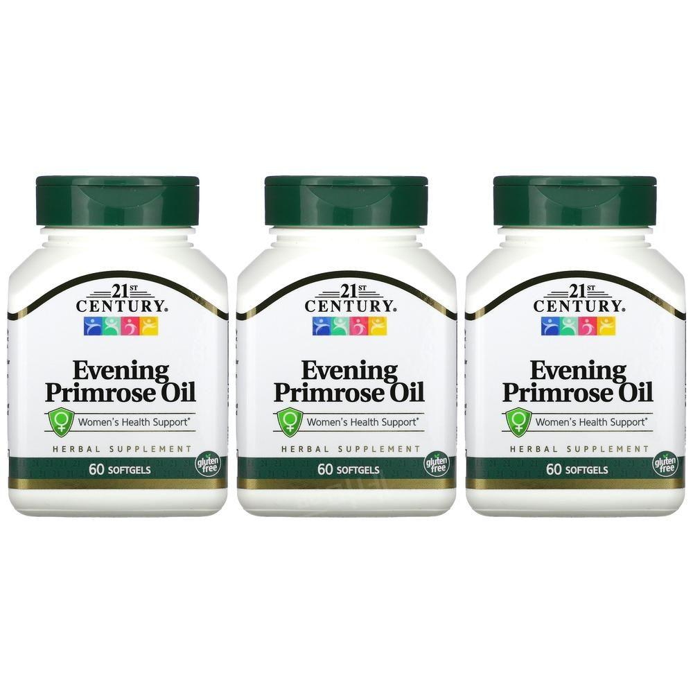21세기 센트리 <b>감마리놀렌산</b> 보라지유 달맞이꽃종자유 보라지오일 500mg 60캡슐 3개