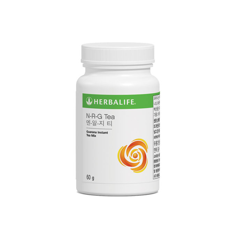 허벌라이프 허브티, 엔알지티 60g, <b>과라나</b>추출물, 에너지, 활력증진도움
