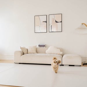 리포소펫 강아지 미끄럼방지 프랩 매트 롤링 1400x2300 애견 반려견 방수 펫러그