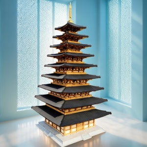 미륵사지 9층목탑 - 건축모형,한옥모형