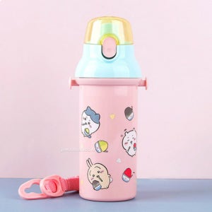 먼작귀 치이카와 원터치 물통 480ml 물병 아동 유아 어린이