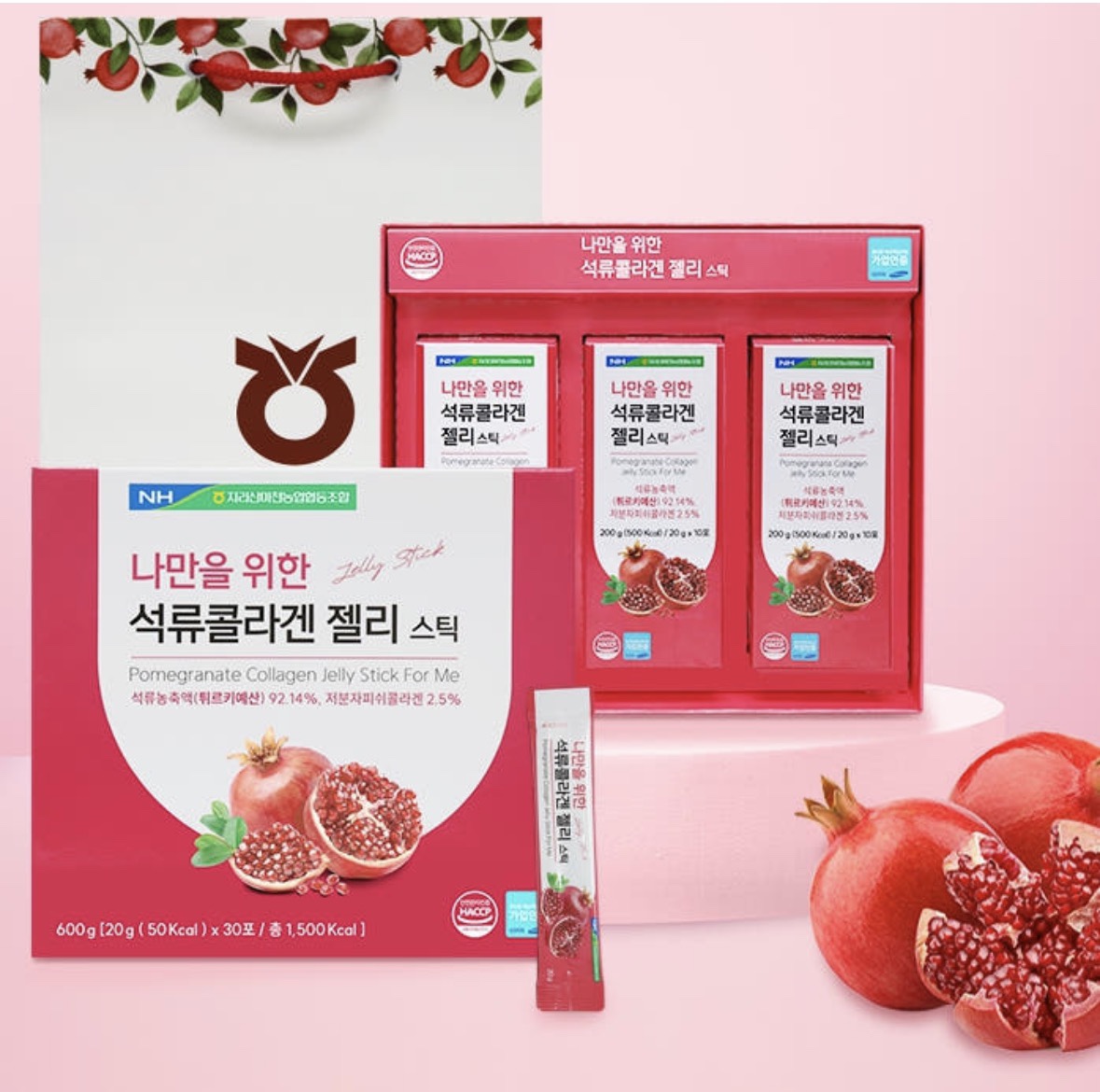 <b>나만을 위한 석류 콜라겐 젤리 스틱</b> 30포, 1개