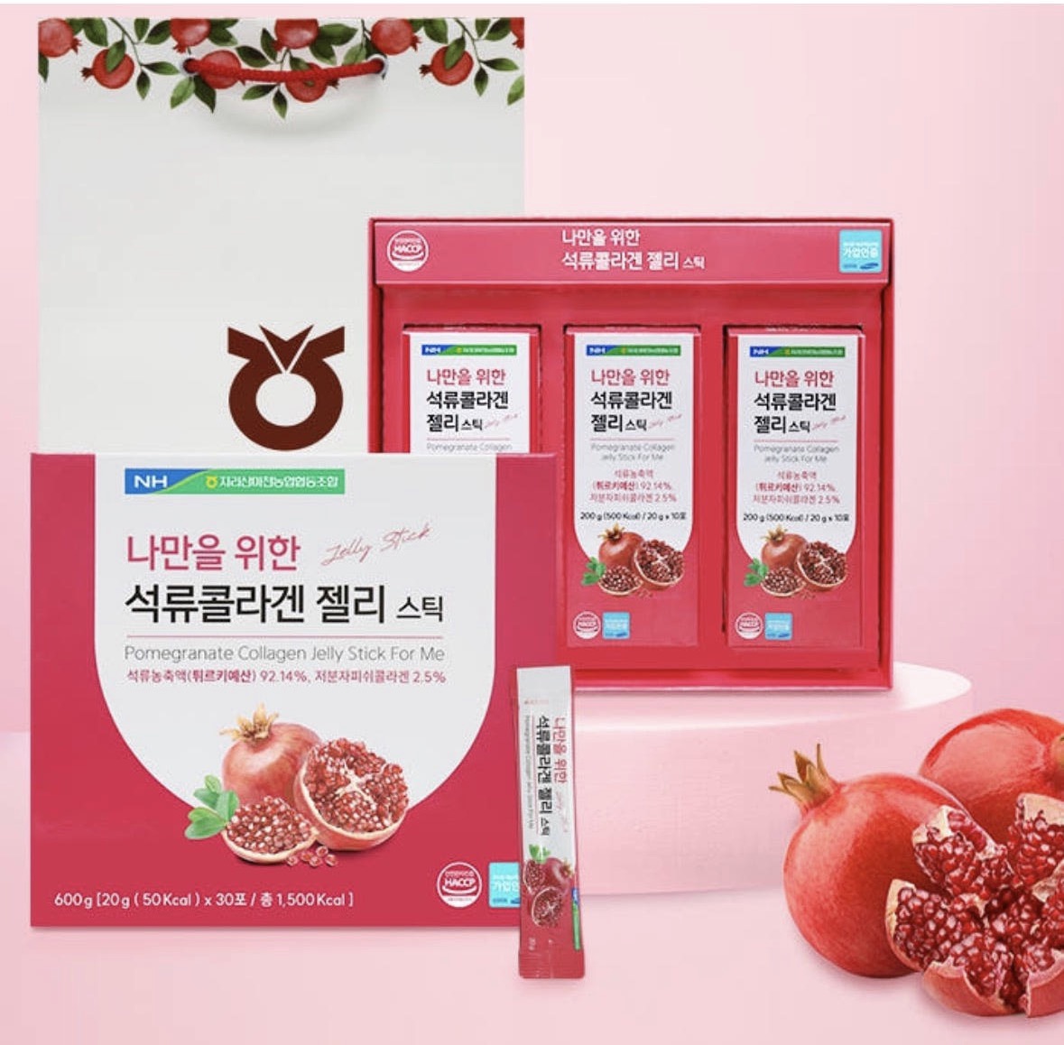 농협 <b>나만을 위한 석류 콜라겐 젤리스틱</b> 피쉬콜라겐 30포, 1개