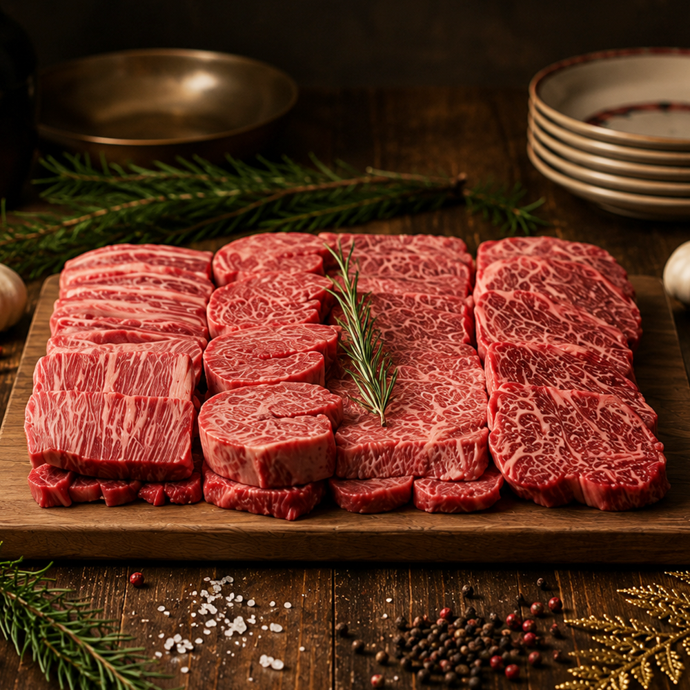 우메종 마장동 1++ 소갈비살 200g+200g (31,990원) (무료)
