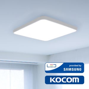 코콤 국산 LED 방등 고급형 힐링 전등 방 조명 형광등 50W 안방 천장등 교체