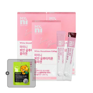 마이니 다이어트 구미 슬림1봉+ 마이니 뽀얀 글루타치온 저분자 콜라겐 15포, 3개