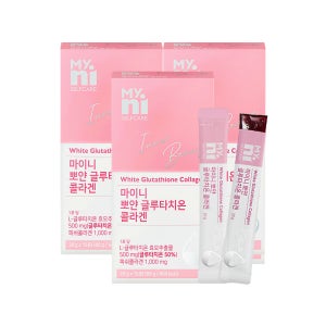 마이니 뽀얀 글루타치온 저분자 콜라겐 15포, 3개