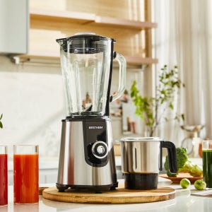 베스트하임 믹서기 대형 유리 초고속 얼음 스무디 블렌더 분쇄기 ESR-BL10