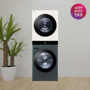 LG전자 트롬 워시타워 오브제컬렉션 WL21GEN 25kg+21kg