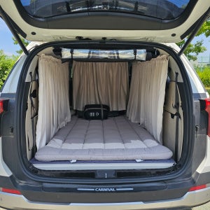 [차박애착] 트렁크 우레탄창 모기장 암막 스텔스링크