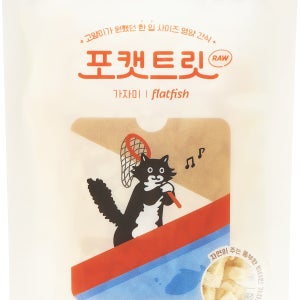 닥터펠리스 포캣트릿 로우 가자미 25g (유통기한26년1월31일)