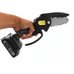 4인치 미니 소형 휴대용 충전 무선 전동 전기 체인 톱