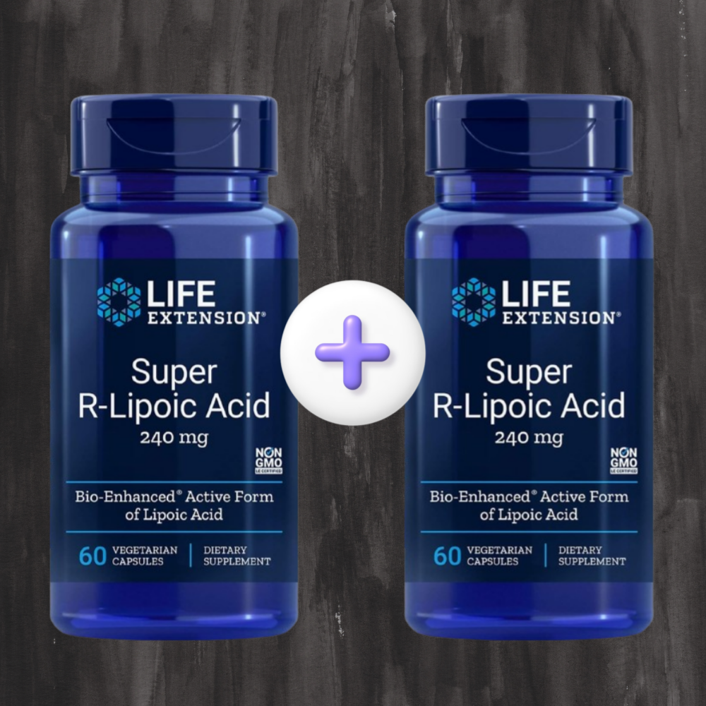 1+1 라이프익스텐션 알<b>리포산 240mg</b> 60캡슐 2병 <b>R</b> Lipoic Acid