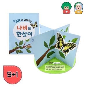 AR 환경교육 나비 한살이 팝업북