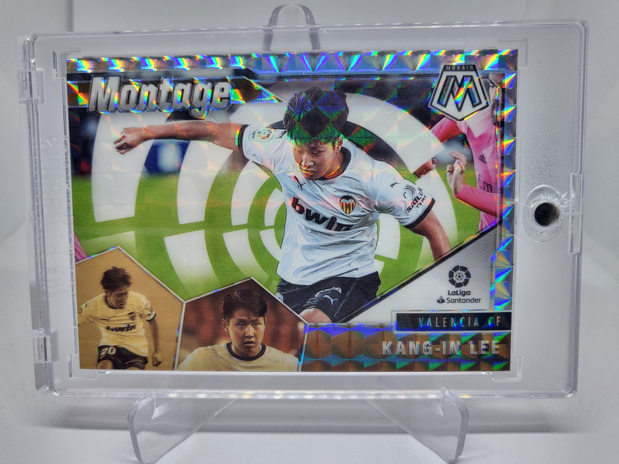 2020 Panini Mosaic Montage SILVER 이강인 축구 카드