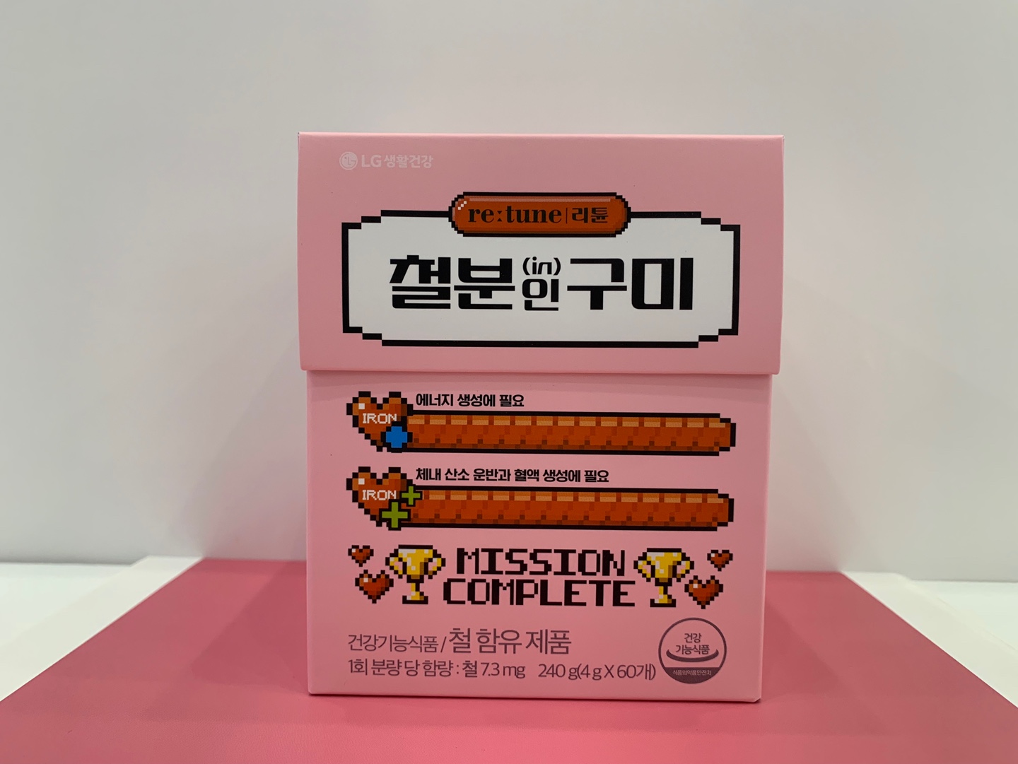 리튠 철분 인 구미 240g (4gx60개) 1개월분