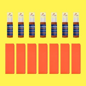 오쏘몰 이뮨 7병 낱개 패키지 상자(오렌지) 7일 샷