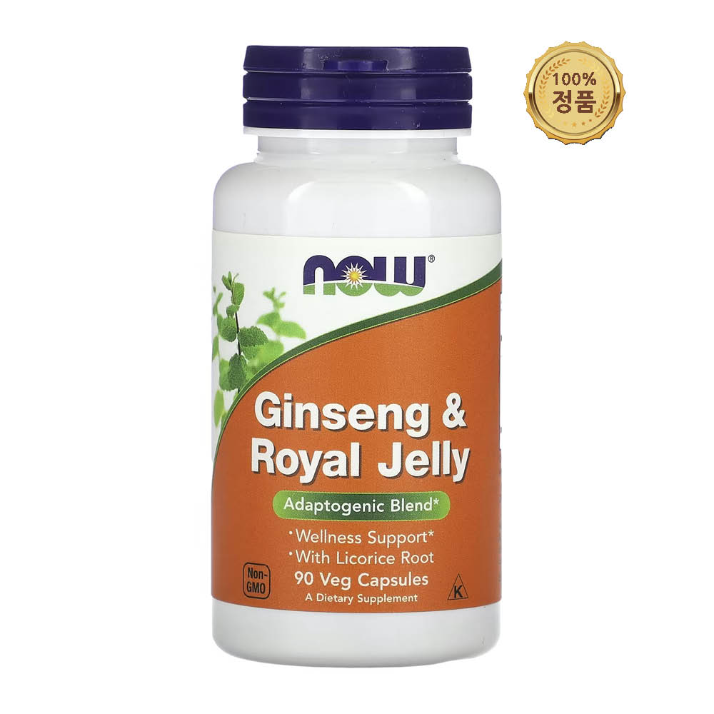 나우푸드 <b>진생</b> 인삼 <b>로열</b> 로얄 <b>젤리</b> 90베지캡슐