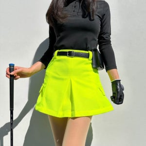 로로얼로이 여성 골프치마 치마바지 스커트 인버티드 플리츠 여성골프웨어