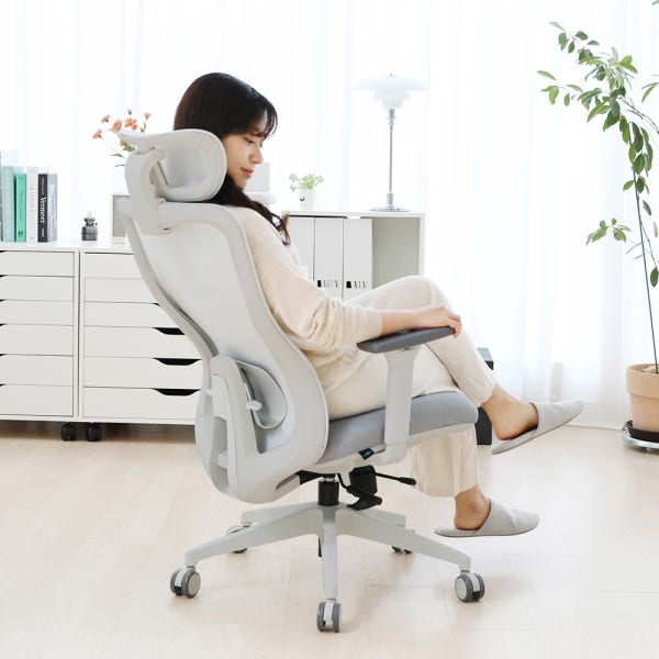 린백 사무용 사무실 컴퓨터 책상 학생 공부 허리 편한 메쉬 의자 LB850H