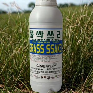 대용량 1L 풀싹쓰리 잡초 잔디 관리제 제초제 아니며 농약 성분 없음