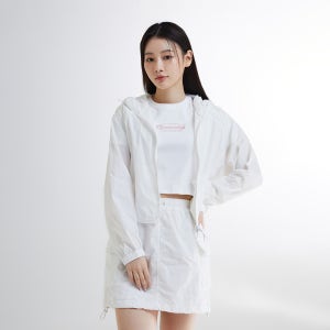 [UV차단] 스파오 라이트 후드 크롭 윈드브레이커 SPJJE25G01