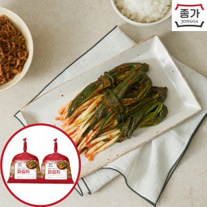 종가 파김치 1kg, 2개
