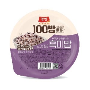 [당일발송]동원 양반100밥 흑미밥 작은공기 130g 외3종