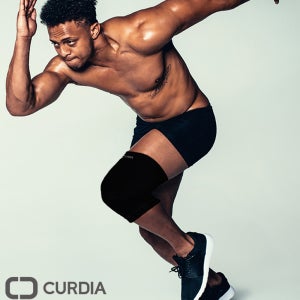 큐디아 무릎 슬개건 슬개골 보호대 러닝 무릎 관절 보호 밴드 니 슬리브 1P