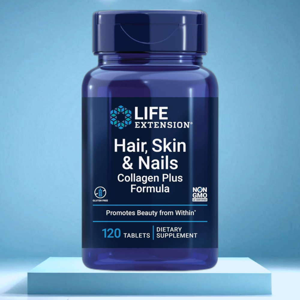 라이프익스텐션 <b>헤어 스킨 네일</b> 콜라겐 120정