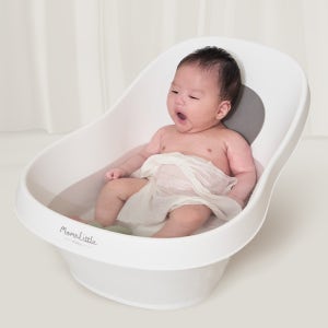 맘앤리틀 베이비 아기욕조 신생아 유아 목욕 땅콩욕조