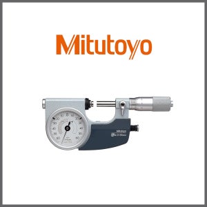 미쓰도요 510-121 지시 마이크로미터 다이얼타입 앤빌수축버튼 오른쪽 0-25mm 0.001mm IDM-25R MITUTOYO
