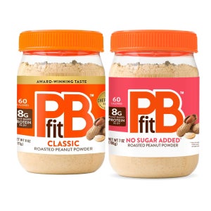 피비핏 땅콩버터 피넛파우더 2종세트 (클래식227g + 노슈거198g) 피넛버터 가루 분말 땅콩잼