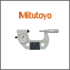 검교정 미쓰도요 510-123 지시 마이크로미터 다이얼타입 앤빌수축버튼 왼쪽 50-75mm 0.001mm IDM-75R MITUTOYO