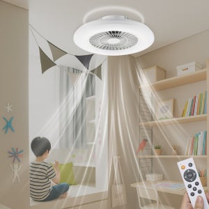 천장선풍기 서큐라이트 조명 실링팬 타프팬 480mm