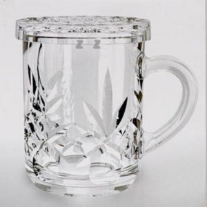 뚜껑있는유리컵 명품 차우리는컵 가벼운