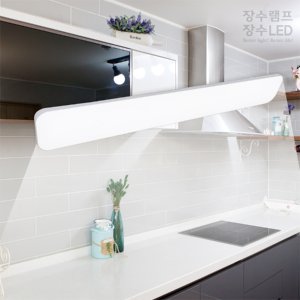 장수램프 퓨어 LED 주방등 조명 50W LED등 플리커프리 삼성칩