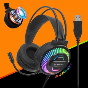 맥스틸 MO-GH100U USB 게임용 헤드셋 7.1 서라운드 PC 헤드폰 노트북 컴퓨터