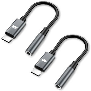 1+1 이어폰젠더 USB C타입 to 3.5 이어폰 잭 아이폰 17 16 15 프로 맥스 갤럭시