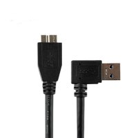 USB3.0ㄱ자꺾임 MicroB외장하드 연결선케이블 WD 도시바 씨게이트 삼성호환