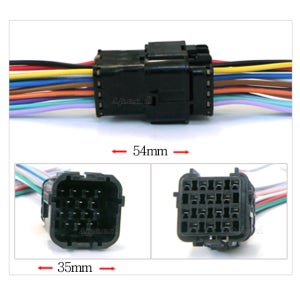 방수 하네스 전원 커넥터 14P 14핀