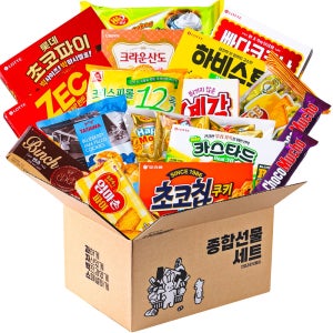 과자선물세트 사무실 간식 박스 대용량 회사 탕비실 학생 교회 간식선물 17종