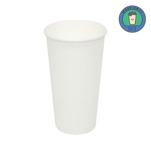 종이컵 600ml (20온스) 무지 테이크아웃컵 1000개 일회용 카페