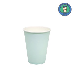 컬러 종이컵 295ml (10온스) 민트 테이크아웃컵 1000개 일회용 카페