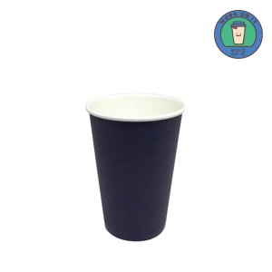 컬러 종이컵 295ml (10온스) 네이비 테이크아웃컵 1000개 일회용 카페