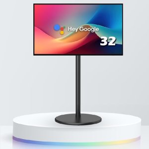 [제주서비스] 블랙무빙뷰 스마트32HD 81cm 구글 TV + 삼탠바이미셋트 제주도 설치비포함 당일설치해드림