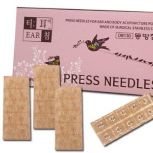 금연침 귀 이침 붙이는 압봉 테이프 지압침 500pcs