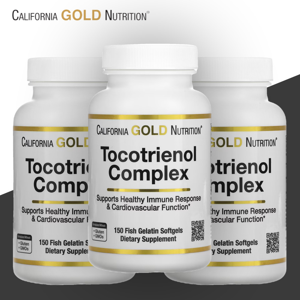 캘리포니아골드 CGN <b>토코트리에놀 컴플렉스</b> 콤플렉스 150정 3개