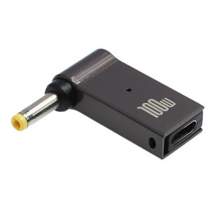 USB3.1 PD C타입 to DC 변환 노트북 충전 젠더 100W 2.5/0.7
