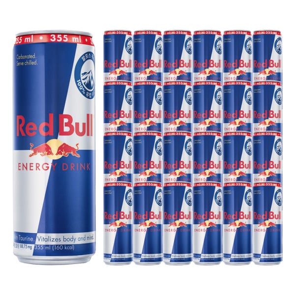 동서 레드불 오리지널 에너지 드링크 24캔 355ml